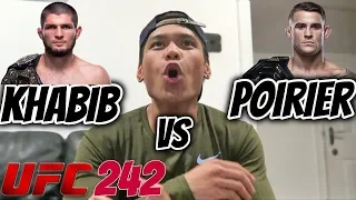 KHABIB NURMAGOMEDOV vs DUSTIN POIRIER | UFC 242 REACTION | *respect*