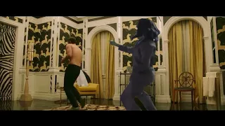 Loxias dancing with She-Hulk