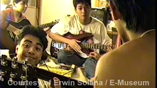 Eraserheads recording "Cutterpillow" - Hong Kong, Nov. 3, 1995