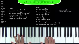 Broken Vessels (Amazing Grace) - Hillsong - How to Play on the Piano | G