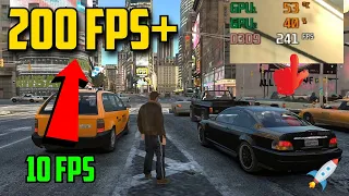 ✅GTA 4 lag fix low end pc | Gta 4 lag fix no graphics card | GTA 4 Lag fix 2GB Ram,4GB Ram,8GB Ram