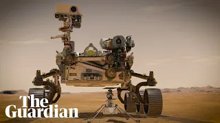 Nasa rover Perseverance begins mission to find evidence of life on Mars
