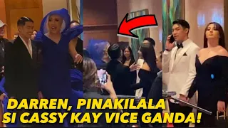 DARREN ESPANTO INTRODUCE CASSY LEGASPI TO VICE GANDA AS GIRLFRIEND? SA ABS-CBN BALL 2023! #cassren