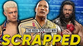 SCRAPPED Plans For The Rock To Win WWE Championship Revealed | Major Announcement Set For Backlash