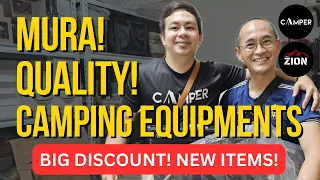 BILIHAN NG MURA AT QUALITY CAMPING EQUIPMENTS | Camper App | Camp Zion