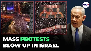 Tel Aviv Airport Shut, Streets Blocked & Complete Chaos: Protests In Israel Against Netanyahu Govt