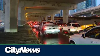 It took 3 hours to drive a 7-minute walk in Toronto Tuesday