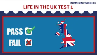 🇬🇧 Life in the UK Test 2023 - Free Citizenship tests practice-TEST 1 📚