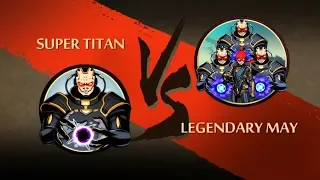 Shadow Fight 2 Super Titan Vs Legendary May