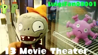 Plants vs. Zombies Plush: Peashooter and Paco's Adventure- Movie Theater