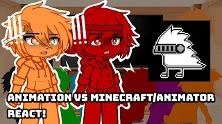 Animation vs Minecraft/Animator react to Rodamrix // AvM/AvA // (Original) // Short-GCRV