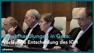 Klage gegen Israel: Vorläufige Entscheidung des Internationalen Gerichtshofs am 26.01.24