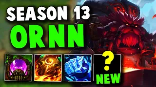 Season 13 allows you to go the 3 Tank Mythic items and it's absolutely broken on Ornn