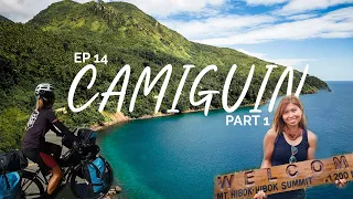 My favorite ISLAND in the Philippines | CAMIGUIN BIKE tour and hiking EP 14 PART 1