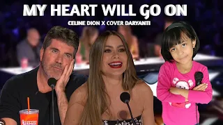 All the judges cried when he heard the song celine Dion with an extraordinary voice