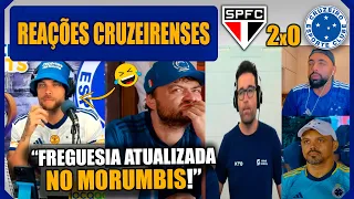 REAÇÕES CRUZEIRENSES - SÃO PAULO 2x0 CRUZEIRO - BRASILEIRÃO - VAMOS RIR DO CRUZEIRO!