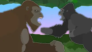 Kong 2021 vs Kong 2005 | EPIC BATTLE!