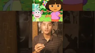 VIRAL TIKTOK❗KISAH SERAM DORA THE EXPLORER? #upinipin #doratheexplorer #konspirasi #trending #shorts