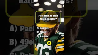 Test Your Aaron Rodgers Knowledge! #aaronrodgers #nfl #packers #quarterback #sports