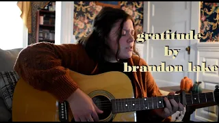 Gratitude by Brandon Lake (cover)