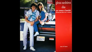 Glenn Medeiros & Elsa Un Roman D'Amitié 1988 Vinyl 45 RPM Maxi Single Label Mercury France