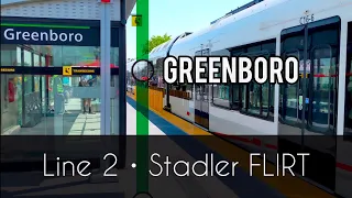Greenboro Line 2 Station Platform Tour and Stadler FLIRT Train Walkthrough • OC Transpo