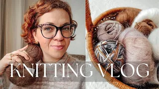 Knitting Vlog 36 Jak wybieram włóczkę inną niż rekomendowana w projekcie?przykłady @primrose.knitter