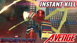 UPDATE: Spider-Man Instant Kill Mode Is insane! | AVENGE (ROBLOX)