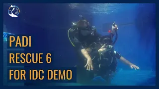 PADI IDC - Rescue Exercise 6 Demo