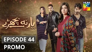 Yaar Na Bichray Episode 44 | Promo | HUM TV | Drama