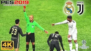 PES 2019 | Real Madrid vs Juventus | UEFA Champion League | PC GamePlaySSS