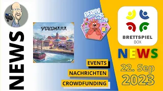 Brettspiel News der Brettspielbox - 22.09.2023