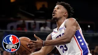 Jimmy Butler’s debut with the 76ers didn’t go as planned | NBA Highlights