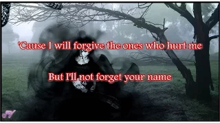 Lacuna Coil - I Forgive (But I Won't Forget Your Name) - Lyrics