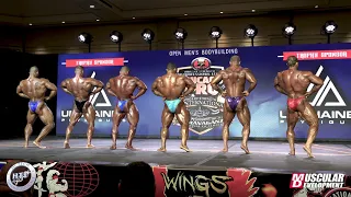 2021 IFBB Pro Chicago Pro Men's Open Finals Re-Comparisons | 4K