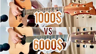 Guitar for 1000$ vs 6000$. YU guitar vs Lowden 🔥