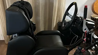 Geko GS-105 (2DOF seat) + Dirt3 + Logitech G920