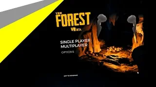 The Forest in Virtual Reality | HORROR The Forest VR HTC Vive