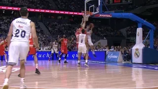 Mágica asistencia de Luka Doncic a Felipe Reyes