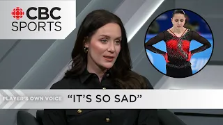 'There's a sport system that failed her': Tessa Virtue on Kamila Valieva | Player's Own Voice