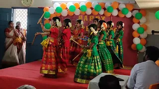 Independence day kolattam kids dance