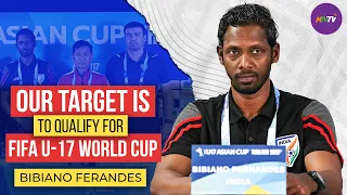 Bibiano Fernandes' Press Conference | AFC U-17 Asian Cup 2023 | Indian U-17 Football Team Vs Vietnam