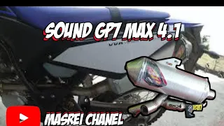 Test Sound Motor WR 155 Knalpot GP7 max 4.1 fullsystem