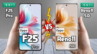 Oppo F25 Pro Vs Oppo Reno 11 - Full Comparison 🔥 Techvs