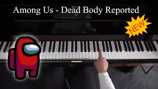 Among Us - NEW Dead Body Reported Sound - Piano Tutorial