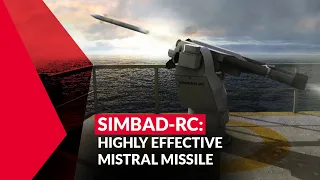 Mistral missile on SIMBAD-RC