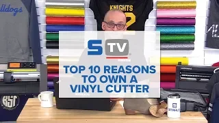 Top 10 Reasons to Own a Vinyl Cutter