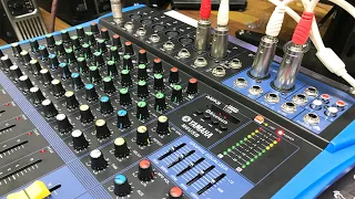 Hát Cực Hay Với Mixer YAMAHA M8_USB _ 9 Line / Giá Rẻ 2.5tr / LH 0977 43 43 61