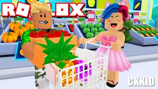 เปิดร้านซุปเปอร์มาร์เก็ตสุดเจ๋งด้วยเงินค่าขนม | Roblox My Supermarket 🛒 @ckkidckkid