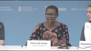 C40 World Mayors Summit 2019: Yvonne Aki-Sawyerr, Mayor of Freetown